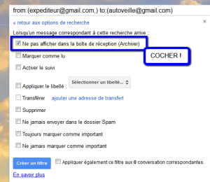archiver mails de gmail