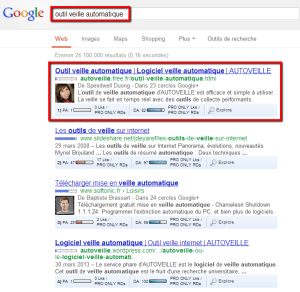 google author rank SEO et ereputation