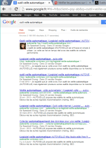 outil veille automatique AUTOVEILLE