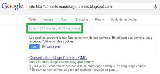 Site indexé par Google en 4 jours