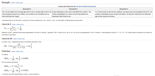 Calcul TF-IDF pour le SEO - AUTOVEILLE