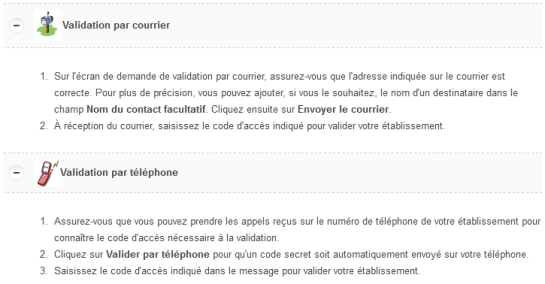 Google+ Local - étape 5