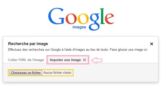 Importer une image - Google Images - AUTOVEILLE