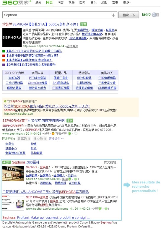 Résultats SEO personnalisés sur 360 - AUTOVEILLE