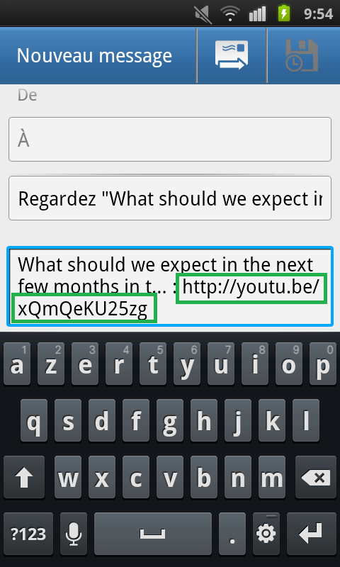 Récupération du lien YouTube pour convertir en MP3 - AUTOVEILLE