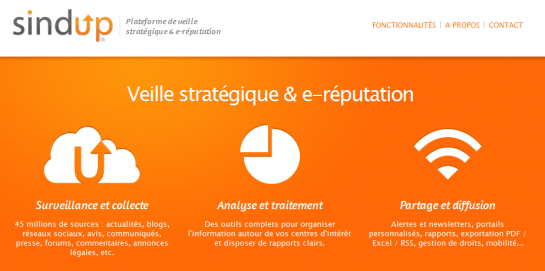 Outil de veille Sindup - AUTOVEILLE