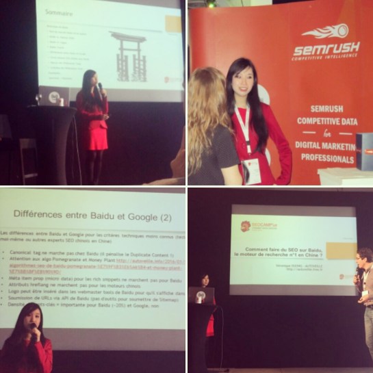 Véronique Duong au SEO Campus 2016 pour parler de Baidu et de référencement chinois - AUTOVEILLE