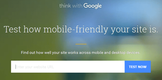 Outil de compatibilité mobile - Test my site - Google - AUTOVEILLE
