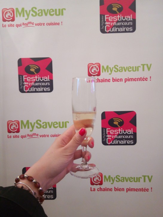 cocktail champagne - festival des influenceurs culinaires