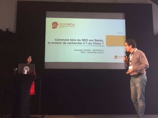 Conférence SEO Baidu Véronique Duong